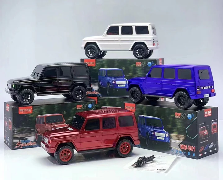 Boxa Portabila tip Masina G Class, Functie Radio, AUX, mp3, Joc de lumini faruri [4]