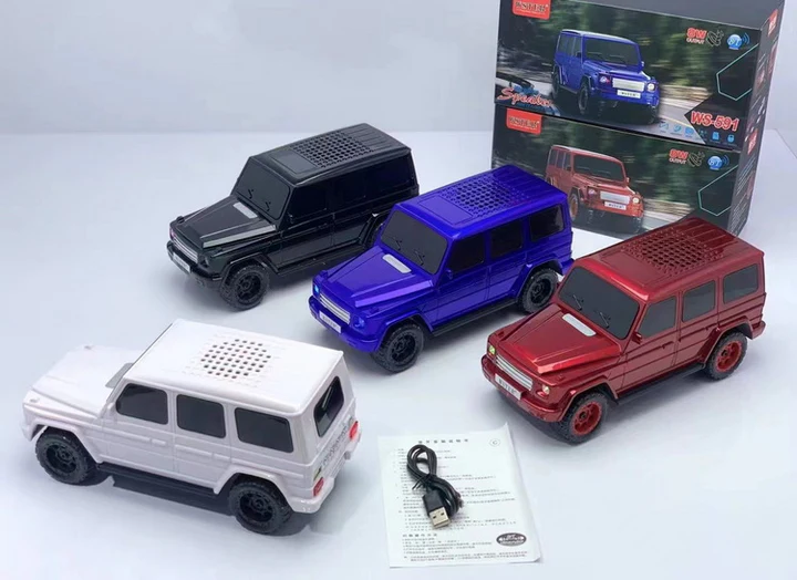 Boxa Portabila tip Masina G Class, Functie Radio, AUX, mp3, Joc de lumini faruri [6]