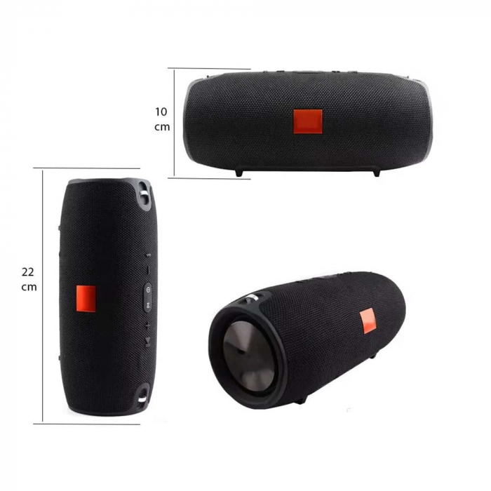 Boxa portabila XTREME-M3 cu Bluetooth, USB, Card, Radio, rezistenta la apa [6]