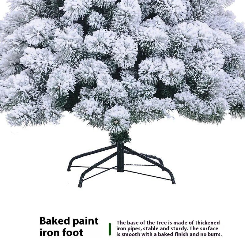 Brad artificial inzapezit, nins, 1.8M inaltime, Model Ace de Pin, Ramuri dese, Include Suport Metalic [4]