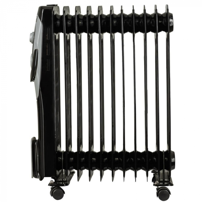 Calorifer electric, 2500 W, 11 elementi, 3 nivele de putere, termostat reglabil, Hausberg HB-8920 [3]