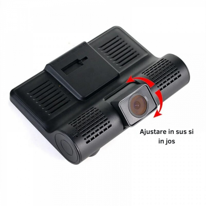 Camera Auto Tripla, Full-HD, 3 camere fata/spate/interior, ecran 4 inch, G Senzor [5]