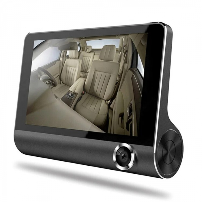 Camera Auto Tripla, Full-HD, 3 camere fata/spate/interior, ecran 4 inch, G Senzor [3]
