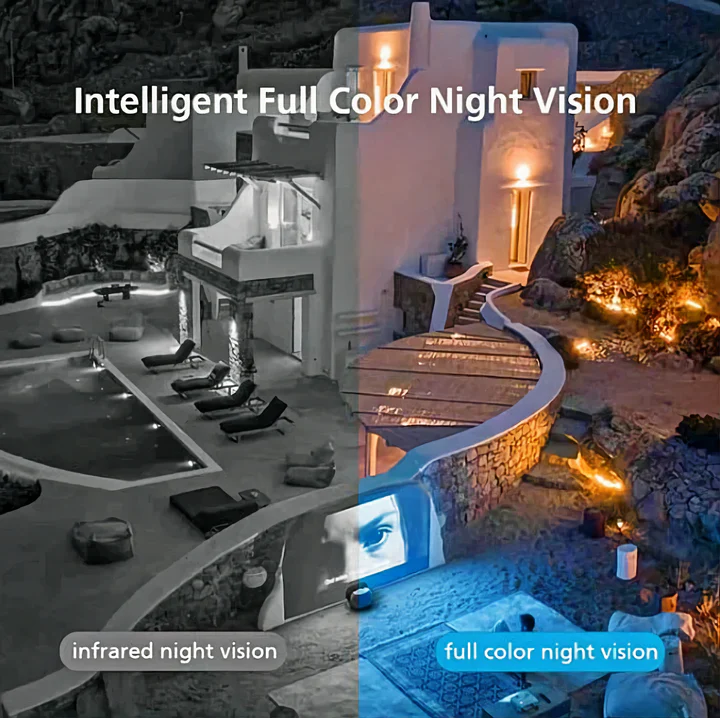 Camera de Securitate 4G Rotativa Full HD 5 MP, intrare SIM, Panou Solar, Vedere Nocturna Color, Microfon si Difuzor integrat [3]