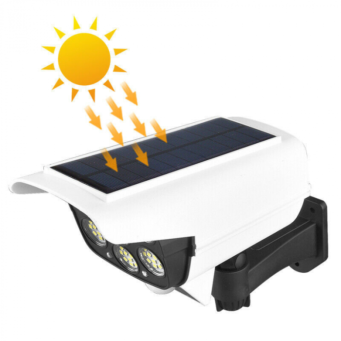 Camera Falsa cu 42 Leduri, Panou solar, Senzor de miscare [7]