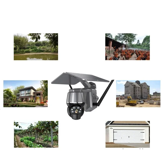 Camera de Supraveghere SIM 4G, 4MP ,exterior, senzor de miscare, panou solar, rotire din aplicatie, Andowl Q-S808 [9]