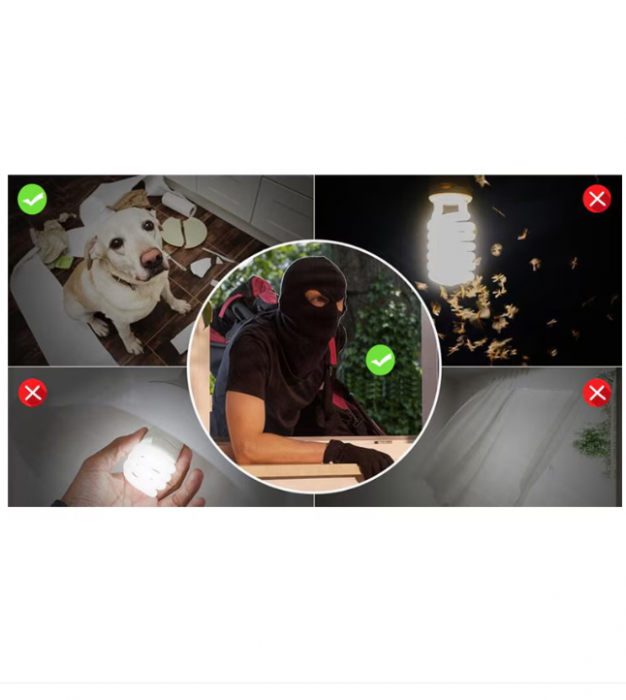 Camera de Supraveghere WiFi cu Panou Solar, Full HD, Acumulator 15600 mAh, pentru Exterior, Rezistenta la apa, Senzor Miscare [8]
