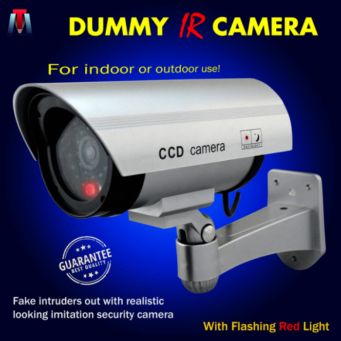 Camera Falsa cu fir, aspect real, pentru securitate si siguranta [2]