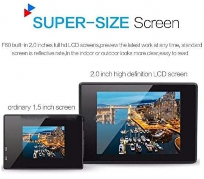 Camera Sport 4K UltraHD 30fps WiFi 16MP si Accesorii [8]