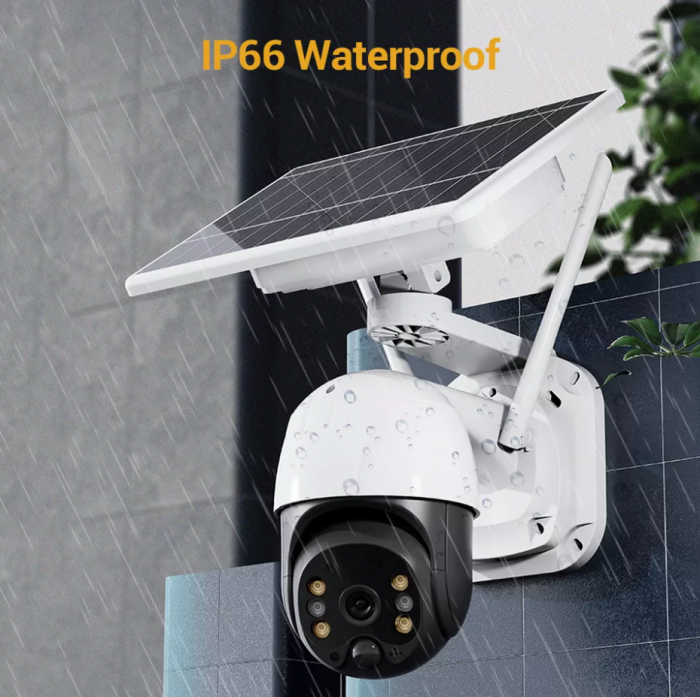 Camera Supraveghere cu Panou Solar, WiFi, Rotativa, Microfon si Difuzor [6]