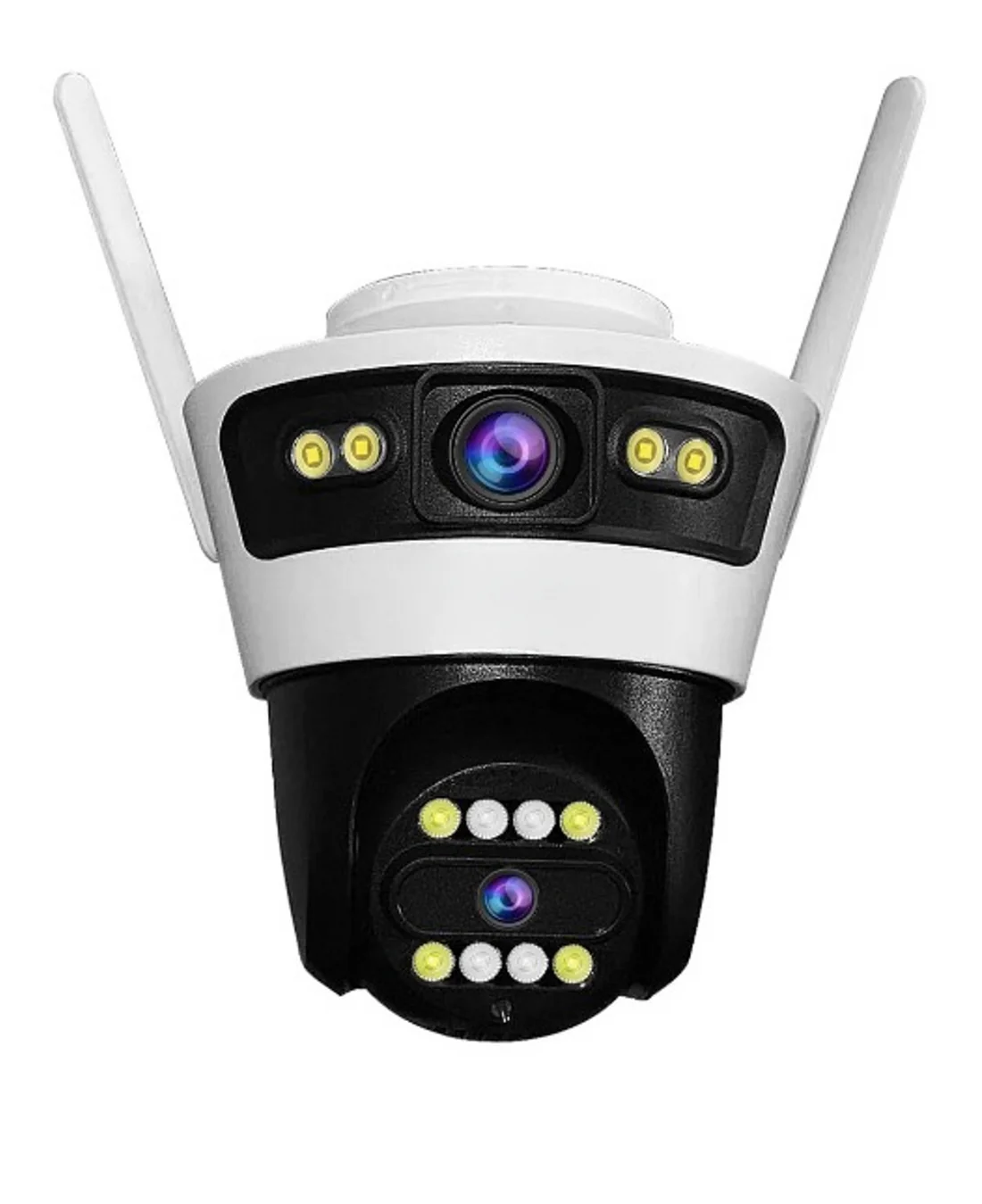 Camera Supraveghere Dubla Jortan, 2 Lentile, Fixa si Mobila 3+3MP, Conexiune Wifi, Exterior, IP66 Protectie [6]