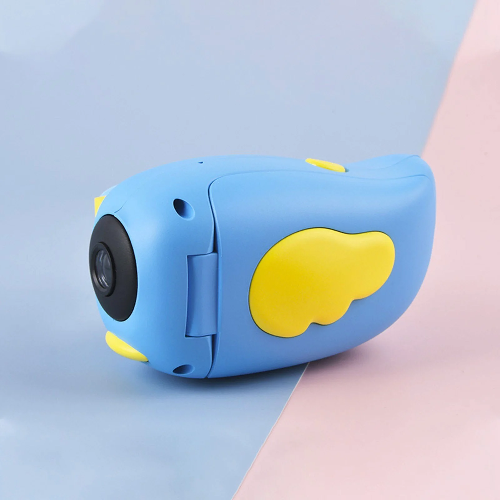 Camera video-foto digitala interactiva cu jocuri pentru copii, full-hd, ecran 2 inch, 1080p, rezistenta la socuri  Galben sau ROZ [17]