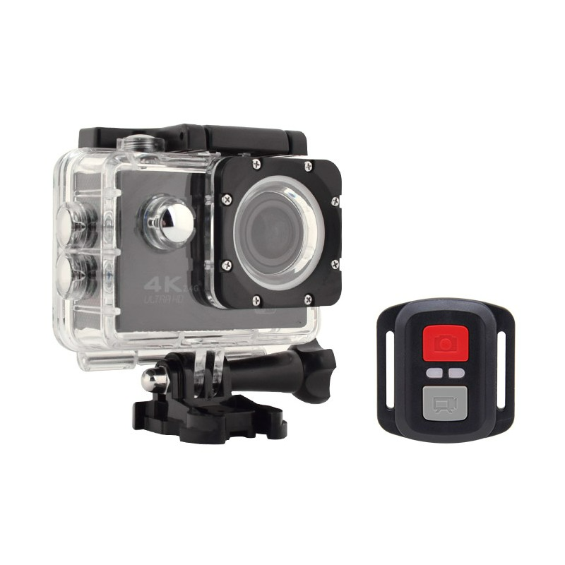 Camera Video Sport 4K 16MP, cu Telecomanda, 30fps, filmari acvatice, + Accesorii [5]
