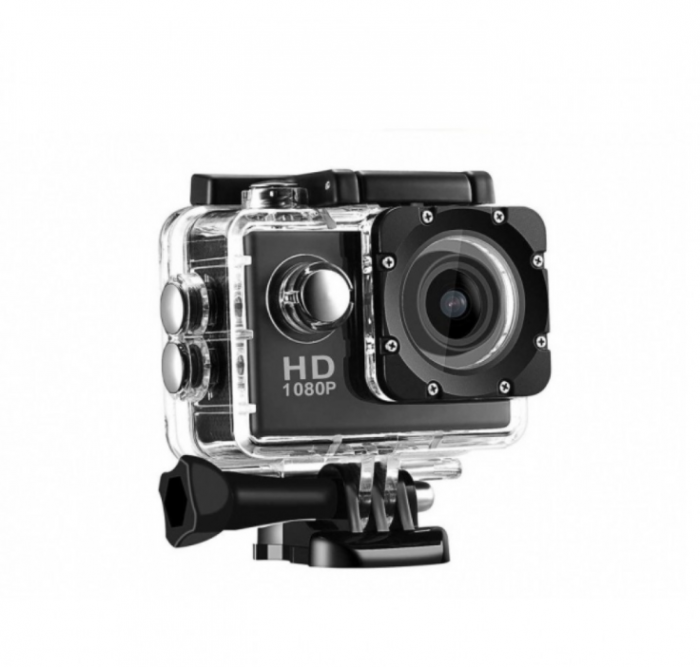 Camera Video Sport Full HD 1080p, + Kit Accesorii, Subacvatica [6]