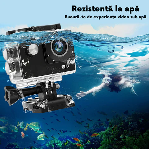Camera Video Sport Full HD 1080p, + Kit Accesorii, Subacvatica [10]