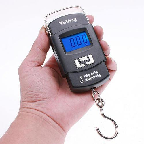 Cantar de mana portabil cu ecran LCD - Greutate maxima 50 kg [2]