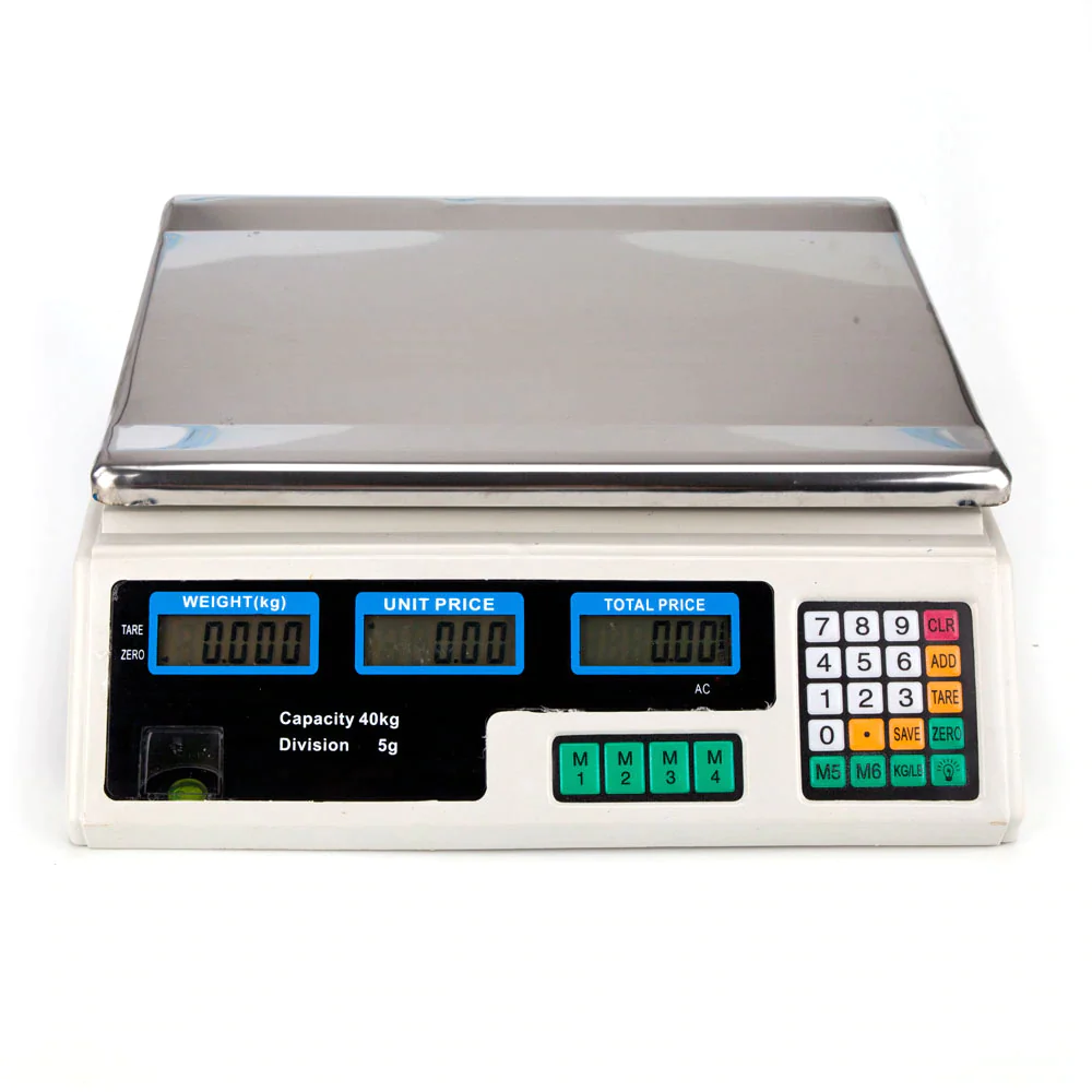 Cantar electronic de piata, capacitate 40 kg, digital, functii multiple [6]
