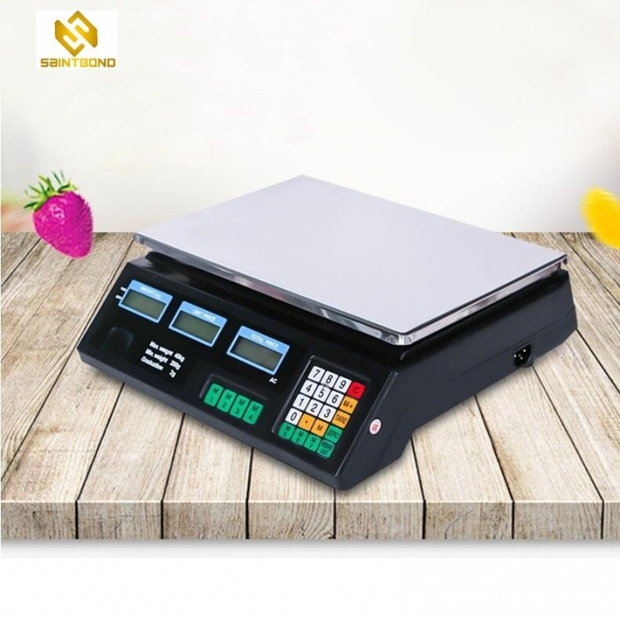 Cantar electronic de piata, capacitate 40 kg, digital, functii multiple [3]