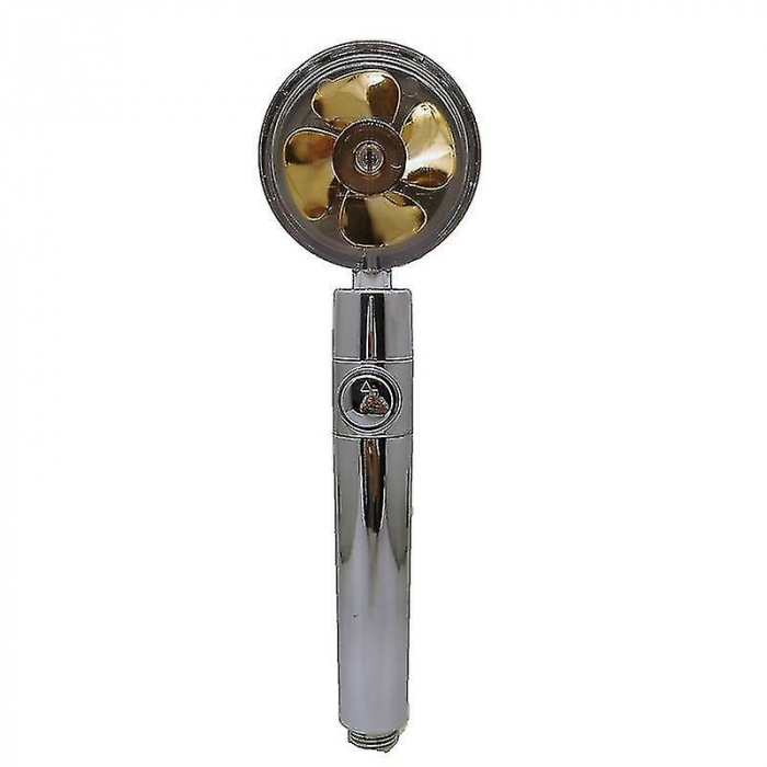 Cap de dus TURBO cu ventilator si filtru, efect de cascada [10]