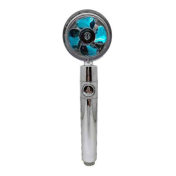 Cap de dus TURBO cu ventilator si filtru, efect de cascada [12]