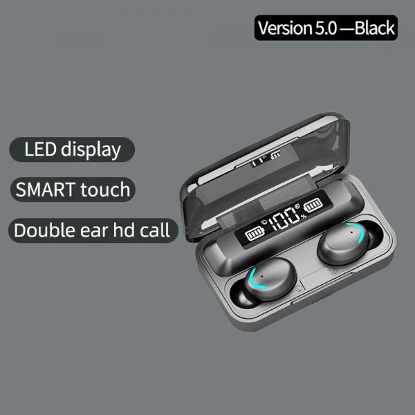 Casti Bluetooth TWS BTH-F9-5 In-Ear cu Dock de Incarcare si Control Touch [3]