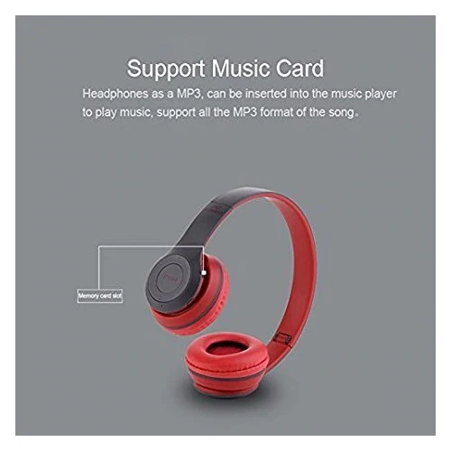 Casti Bluetooth Wireless Over Ear, Pliabile, Cu Microfon Incorporat, P47 [4]