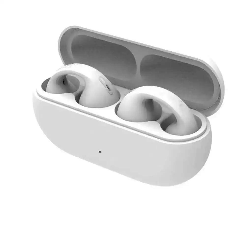 Casti Wireless Bluetooth 5.3 EarCuffs, Fitness/Work/Gaming, Cu Microfon, Calls Noise Canceling, Carcasa 350mAh, Rezistente la apa [9]