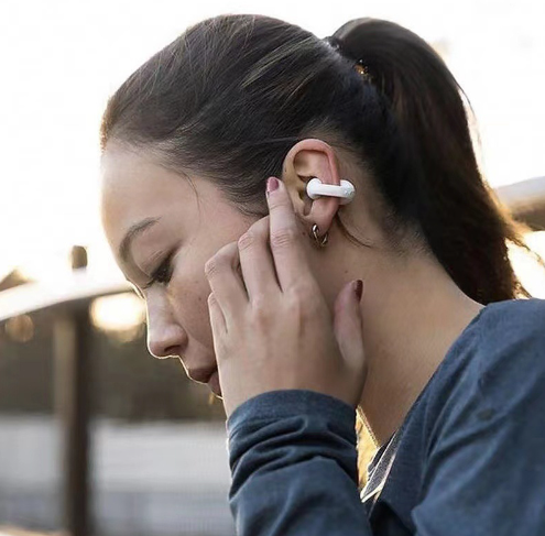 Casti Wireless Bluetooth 5.3 EarCuffs, Fitness/Work/Gaming, Cu Microfon, Calls Noise Canceling, Carcasa 350mAh, Rezistente la apa [3]
