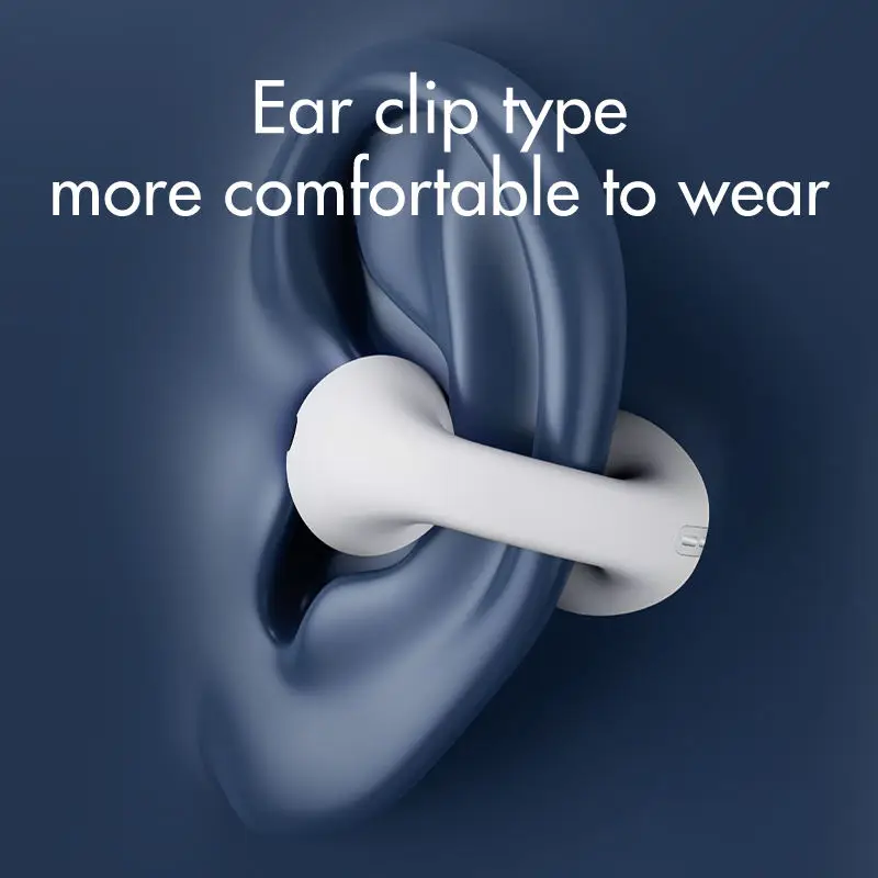 Casti Wireless Bluetooth 5.3 EarCuffs, Fitness/Work/Gaming, Cu Microfon, Calls Noise Canceling, Carcasa 350mAh, Rezistente la apa [7]