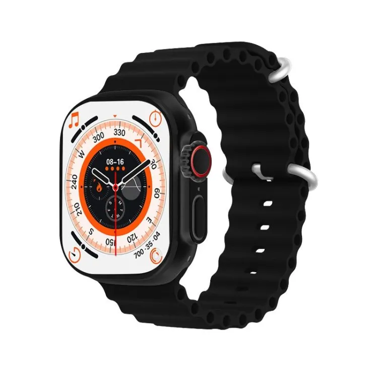 Ceas Smartwatch Ultra Y10, 4 curele, Incarcare Wireless, Curea Metalica si Piele, ecran 2.0" [7]