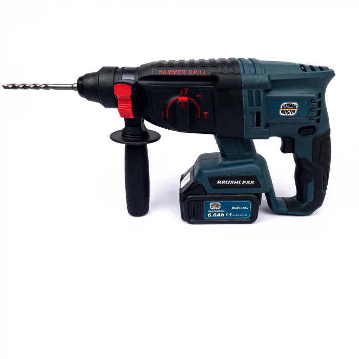 Ciocan Rotopercutor German Meister cu 2 Acumulatori 36V 6AH [3]