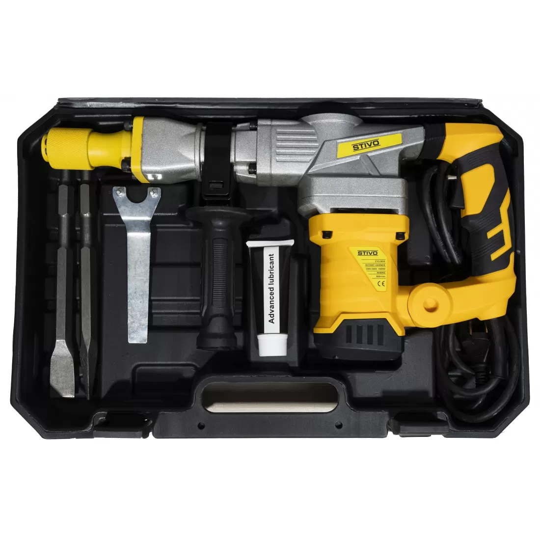 Ciocan Rotopercutor Stivo 1500W 15J, Suport SDS-Max, 800 rpm [5]