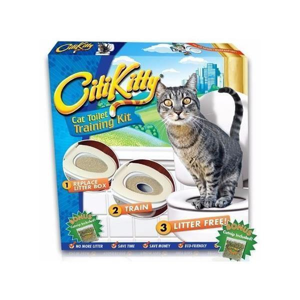 Citi Kitty - kit pentru educarea pisicilor la toaleta [3]