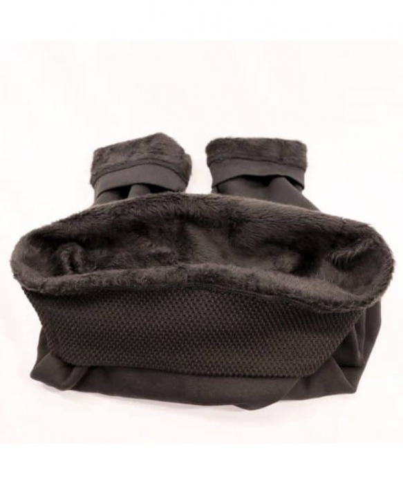 Colanti termici Imblaniti, fara cusatura, negru [2]