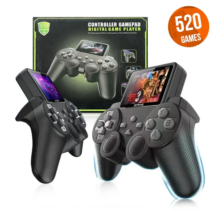 Consola Controller cu 520 de jocuri retro incluse, Gamepad S10 [1]