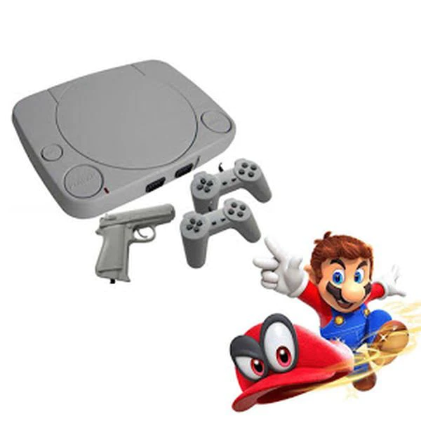 Consola de jocuri video cu joystick-uri incluse, +400 de jocuri preinstalate [6]