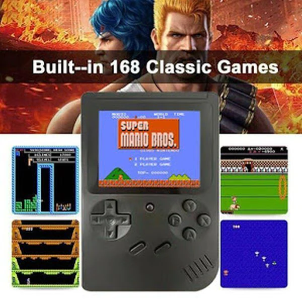 Consola de jocuri video, portabila, Retro Mini Gameboy 400 in 1 [4]