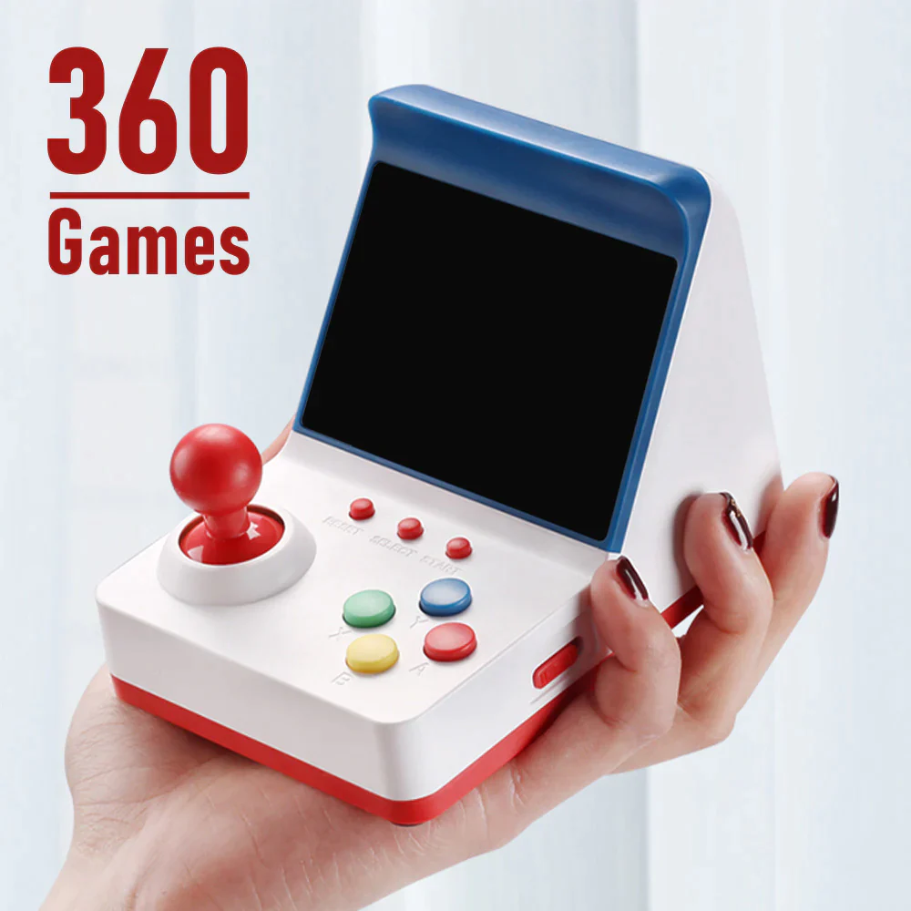 Consola Jocuri Arcade Retro 360 jocuri, 2 joystick-uri [6]