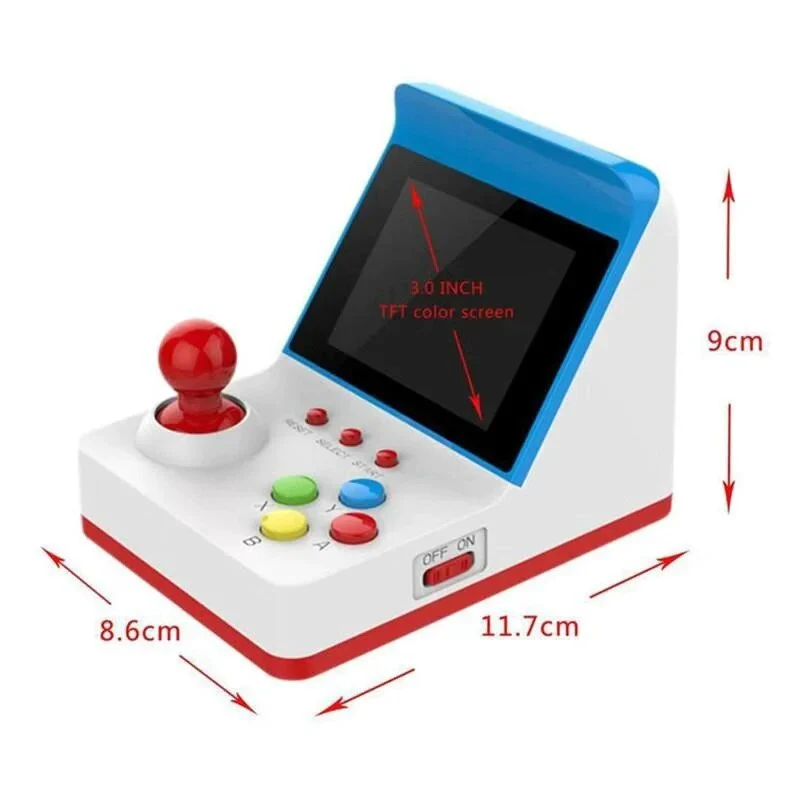 Consola Jocuri Arcade Retro 360 jocuri, 2 joystick-uri [9]