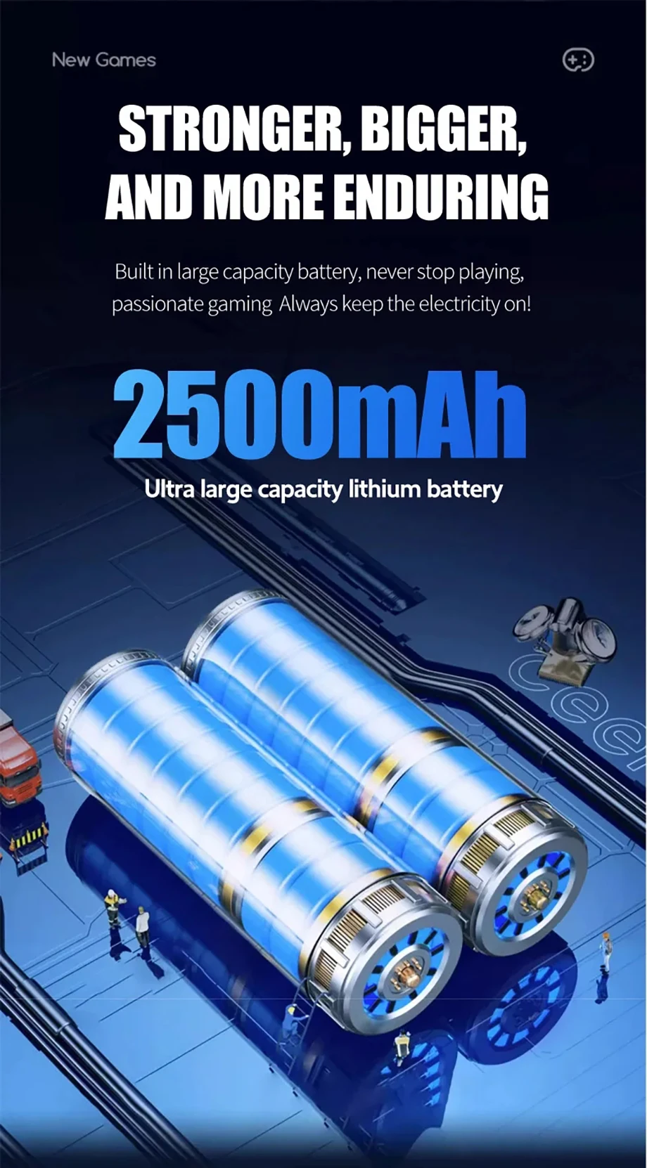 Consola Portabila cu 10.000 de Jocuri tip Retro, 9 emulatoare, Ecran 4.3 inch, 2500 mAh [9]