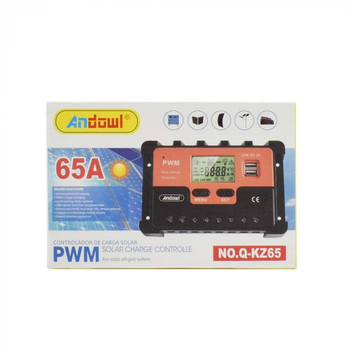 Controler de incarcare Andowl QKZ040 40A 1224V PWM [5]