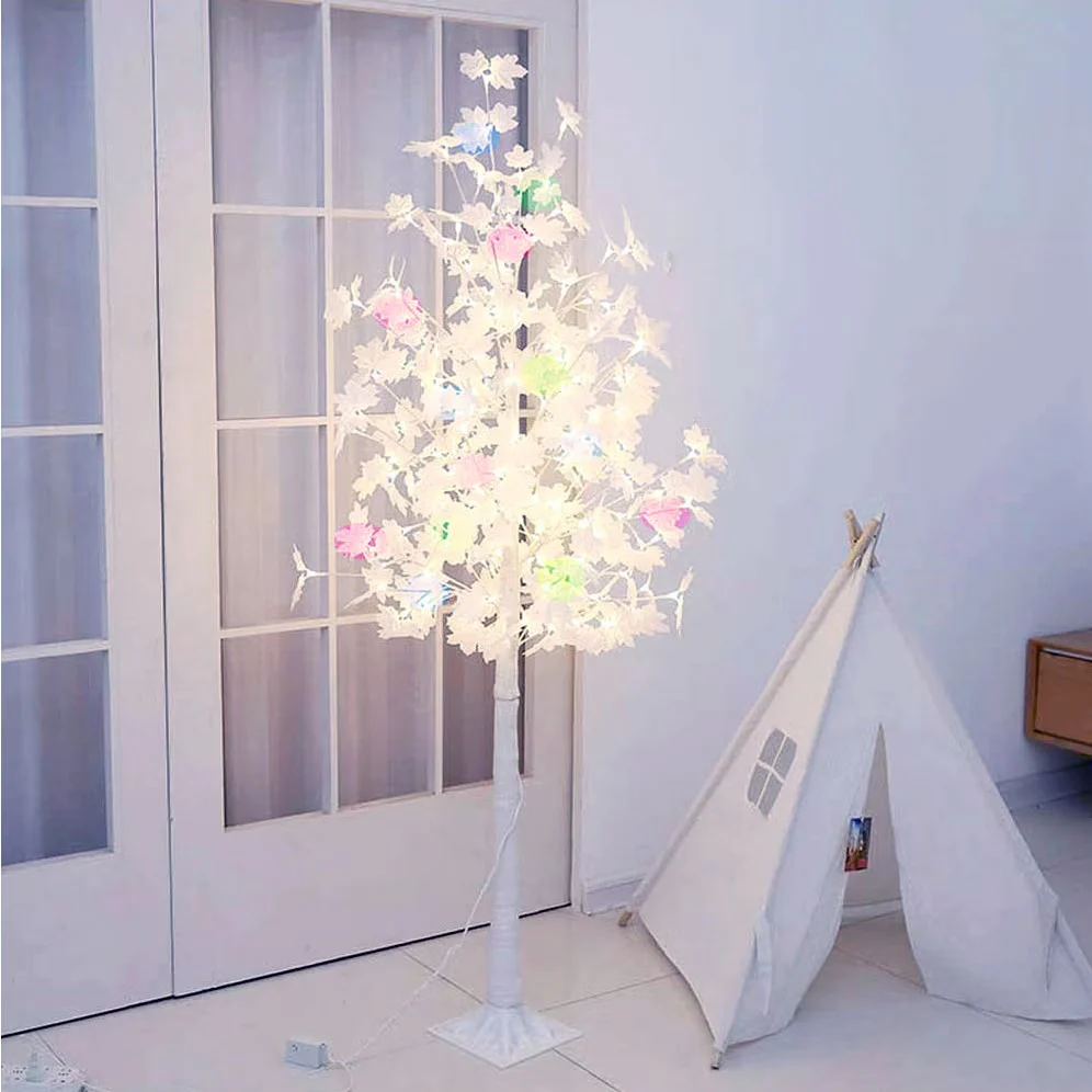 Copac Decorativ Iluminat cu 128 LED-uri, 170 cm Inaltima, Lumina Calda, Rece si Multicolora     169.99 lei [4]