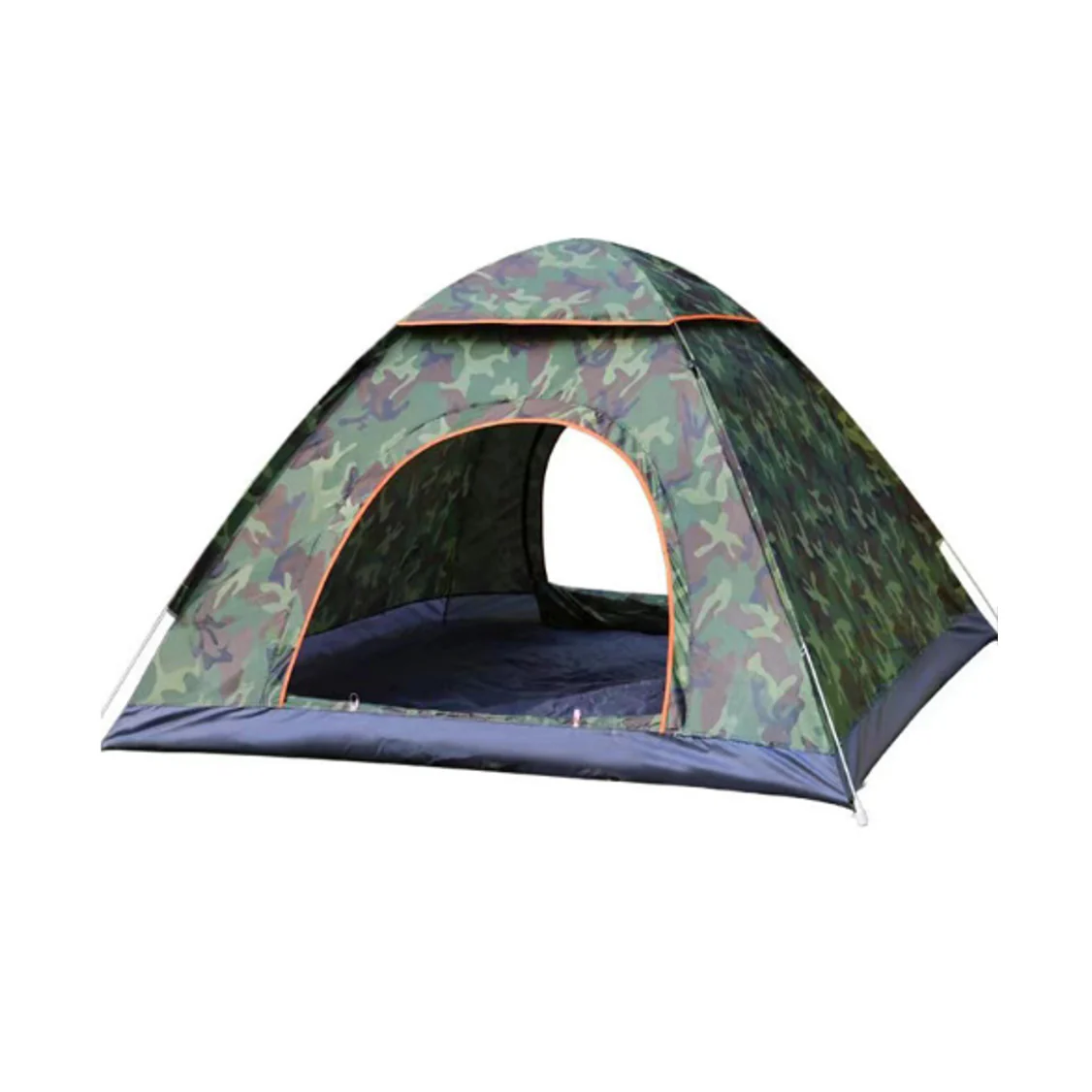Cort camping cu deschidere automata pop-up, impermeabil, protectie UV, 2 usi, 200*150*100cm [13]