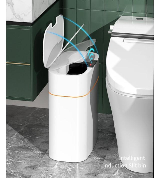 Cos de gunoi cu senzor, design slim, 16L [4]