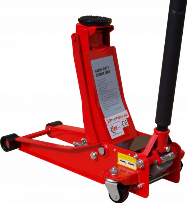 Cric hidraulic profesional, 3 tone sarcina, cu 2 pistoane [1]