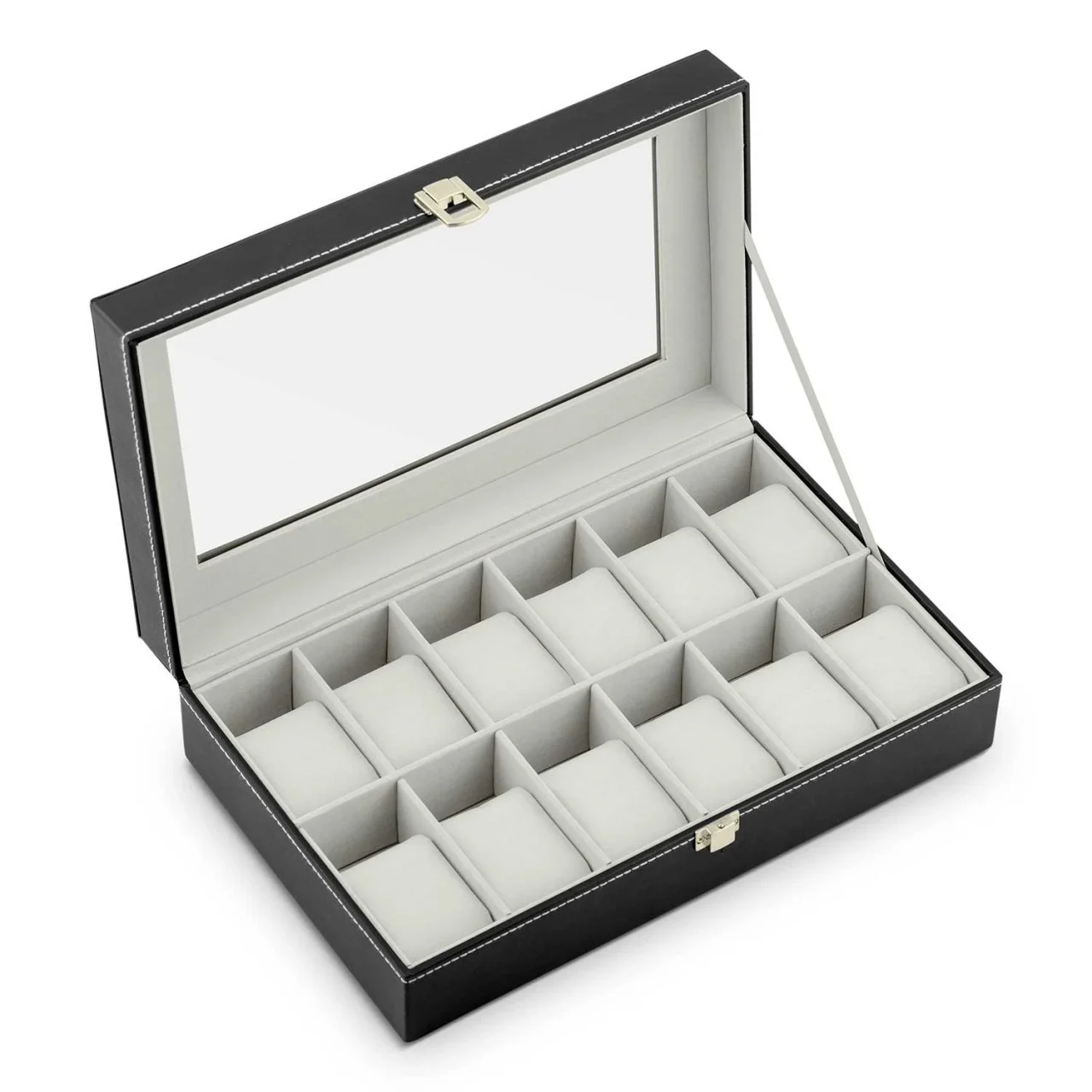 Cutie Premium organizator pentru Ceasuri, 12 spatii de depozitare [2]