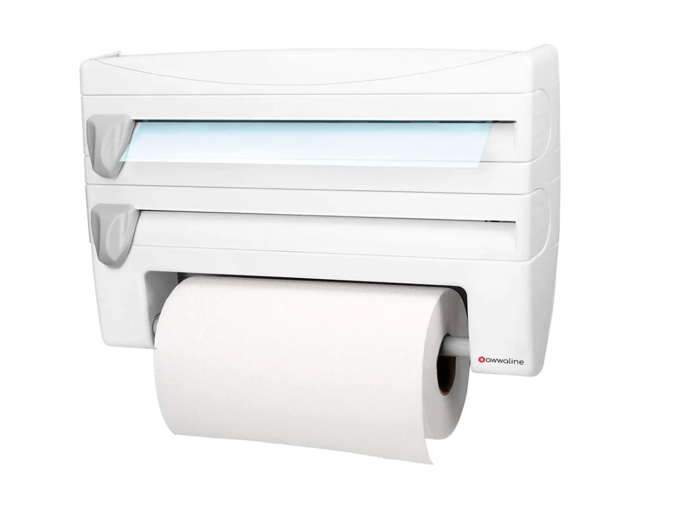 Dispenser de bucatarie 4 in 1 pentru folie alimentara, rola de hartie, folie de aluminiu [3]