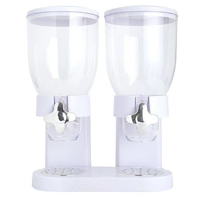 Dispenser dublu pentru cereale, 4 Litri [4]