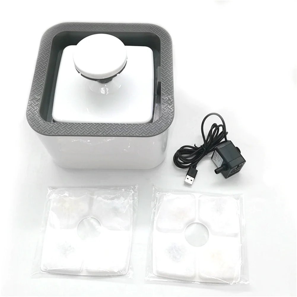 Dozator automat de apa pentru animale, alimentare USB [8]