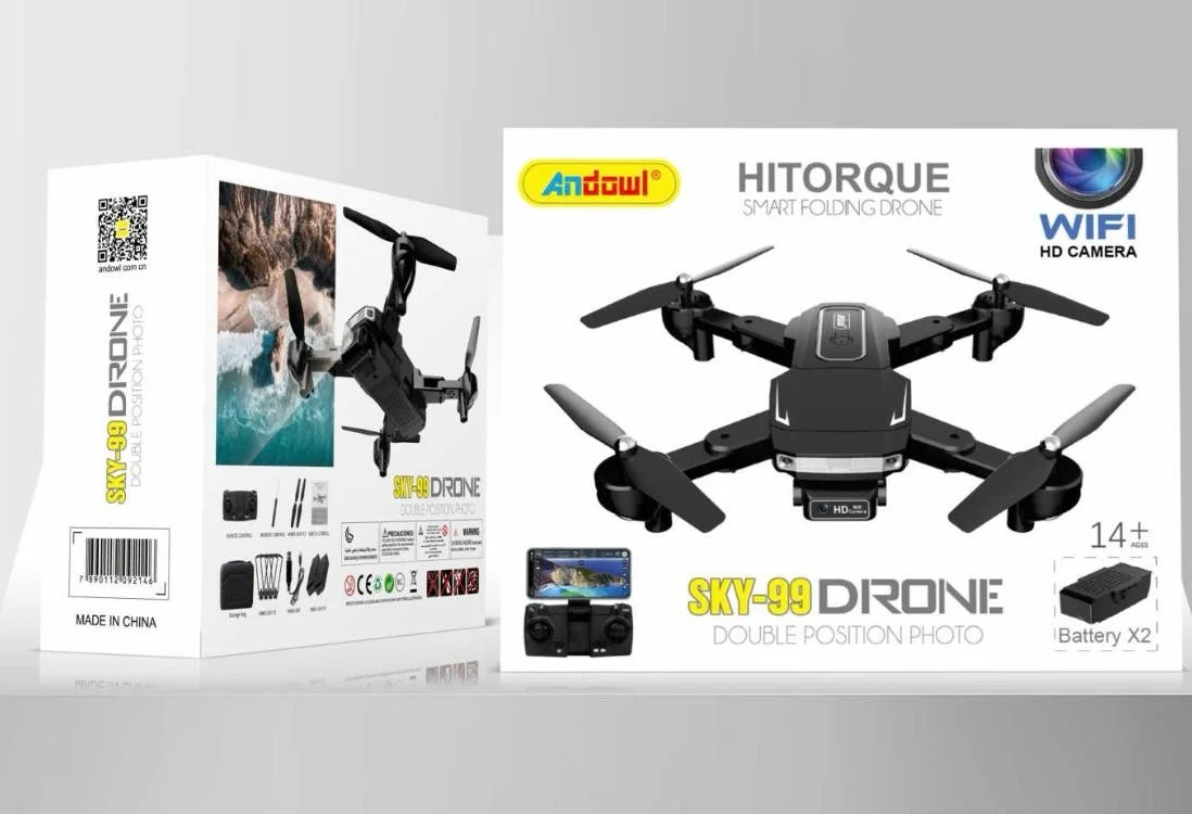 Drona Andowl SKY-99 cu Camera Dubla si Acumulator, pentru copii [7]